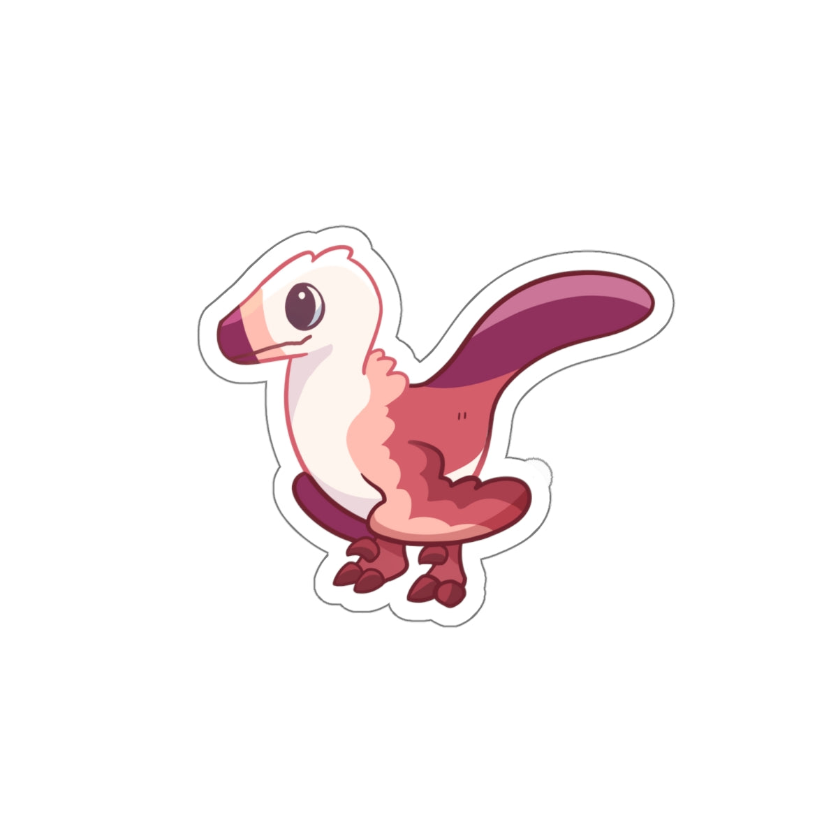 Velociraptor Sticker - Die-Cut Stickers