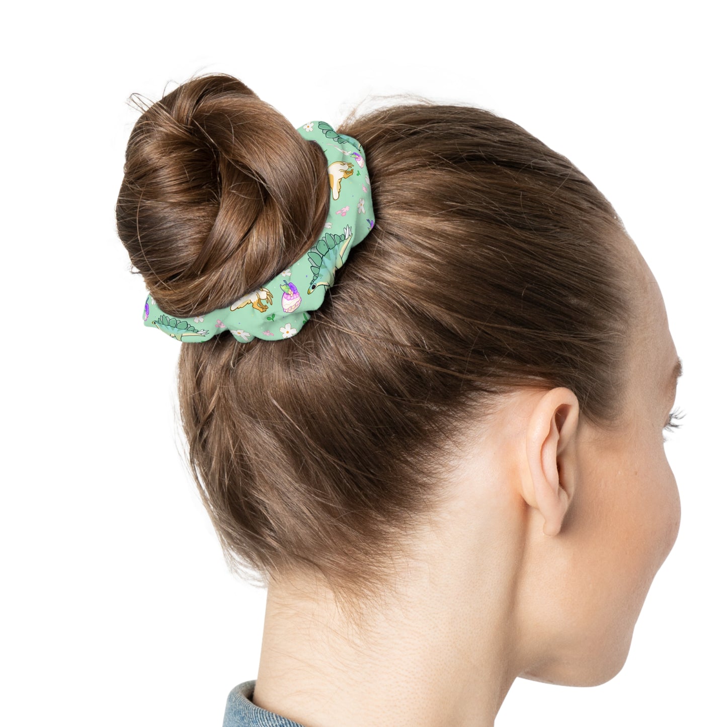 Spring Dinos - Scrunchie