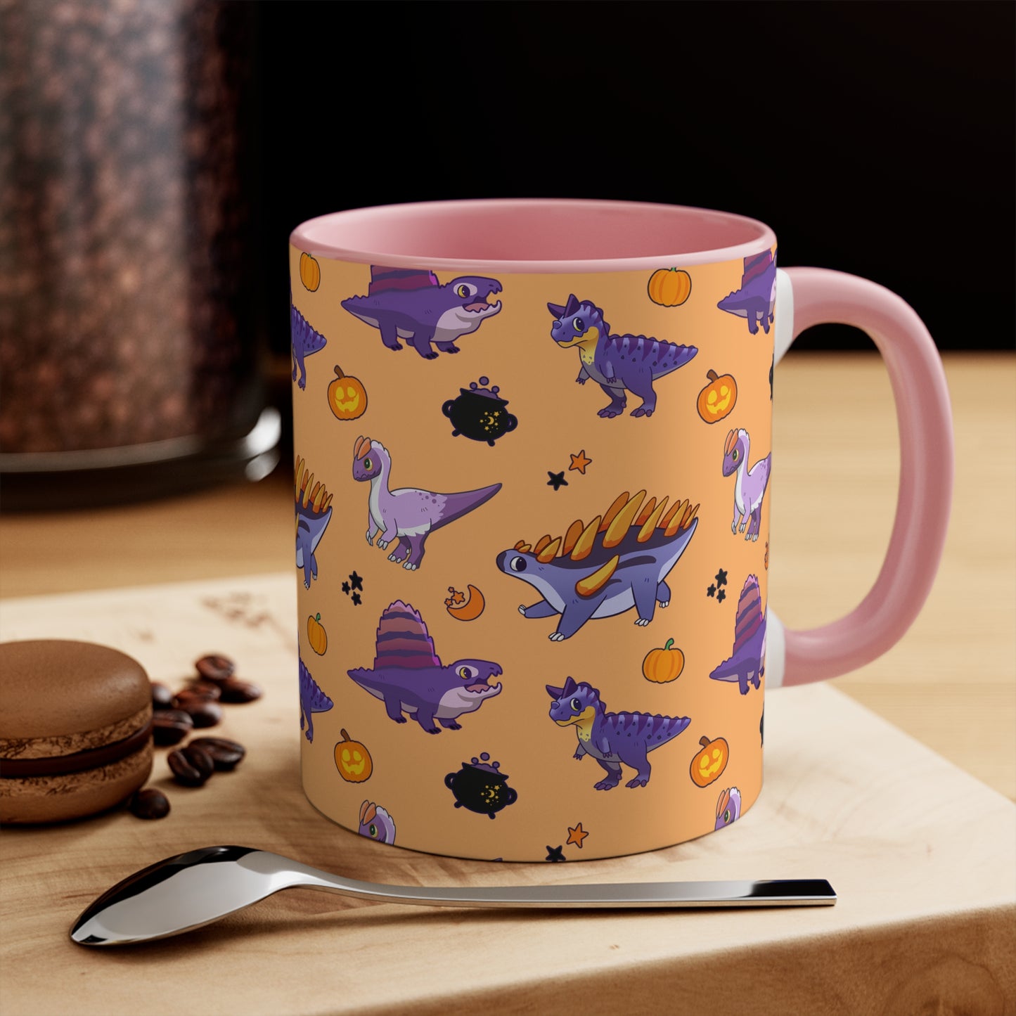 Halloween Dinos - Orange Mug