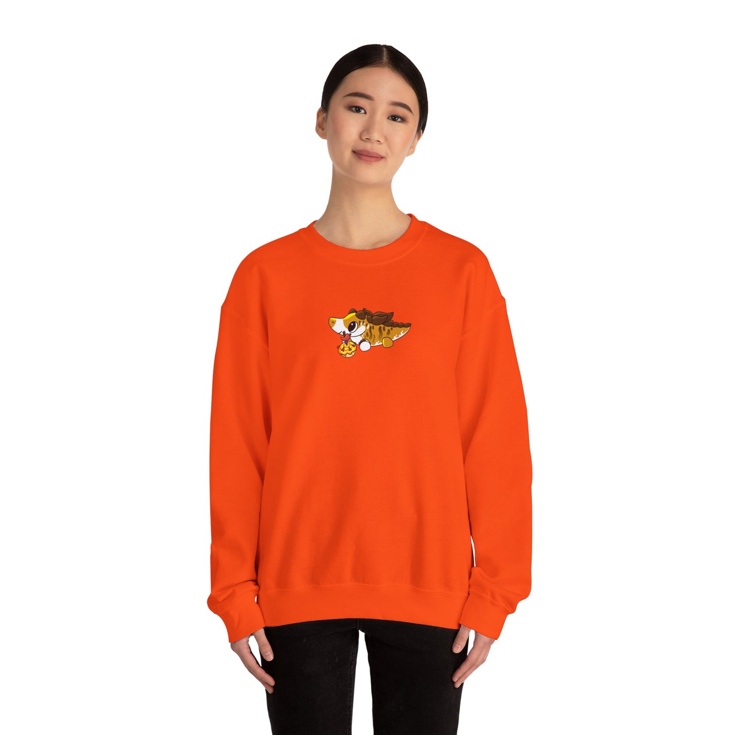 Limited Edition Desmond the Desmatosuchus Plushie Art - Unisex Heavy Blend™ Crewneck Sweatshirt