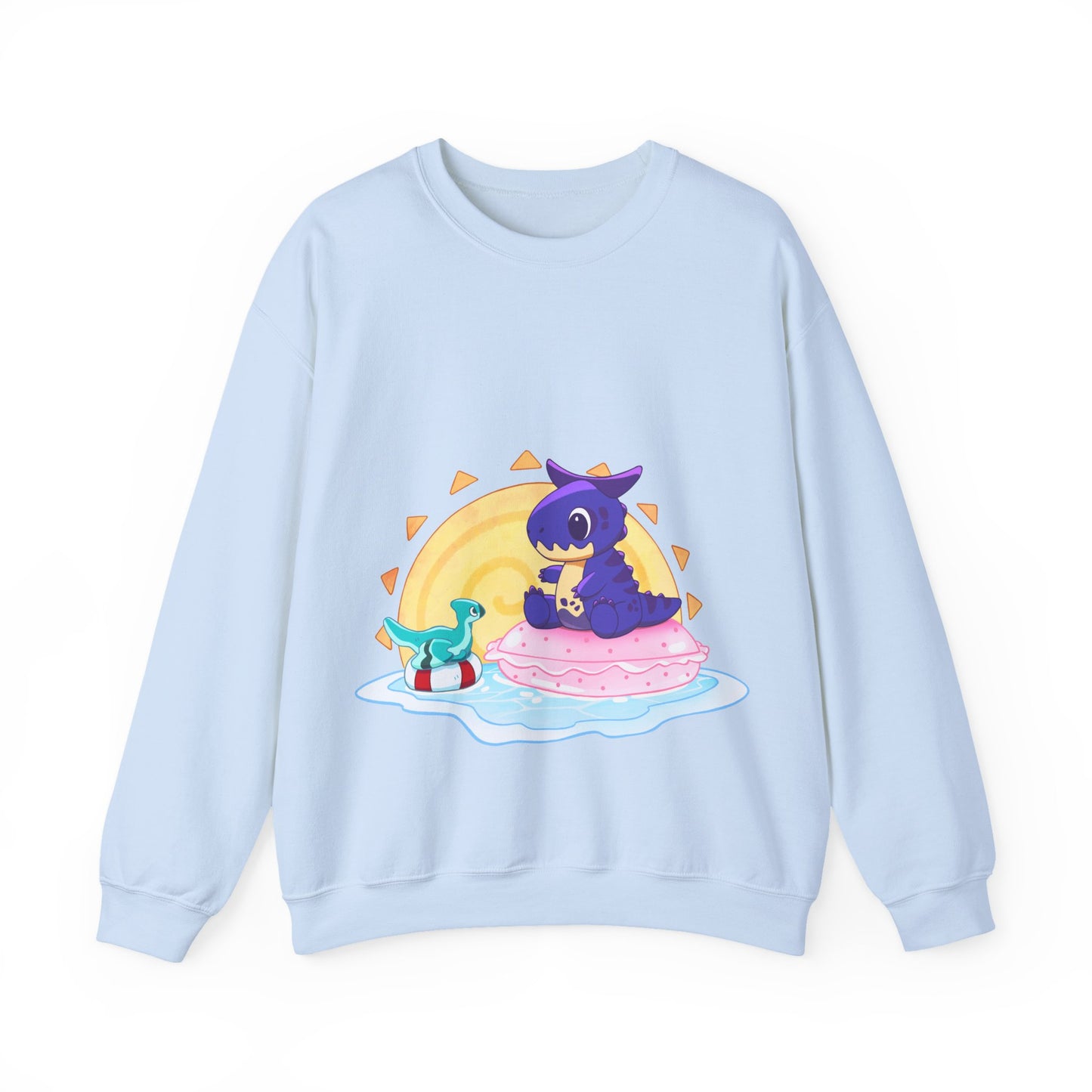 Limited Edition Carnotaurus with Archaeopteryx Sidekick Plushie Concept Art - Sweatshirt (AUS EDITION)
