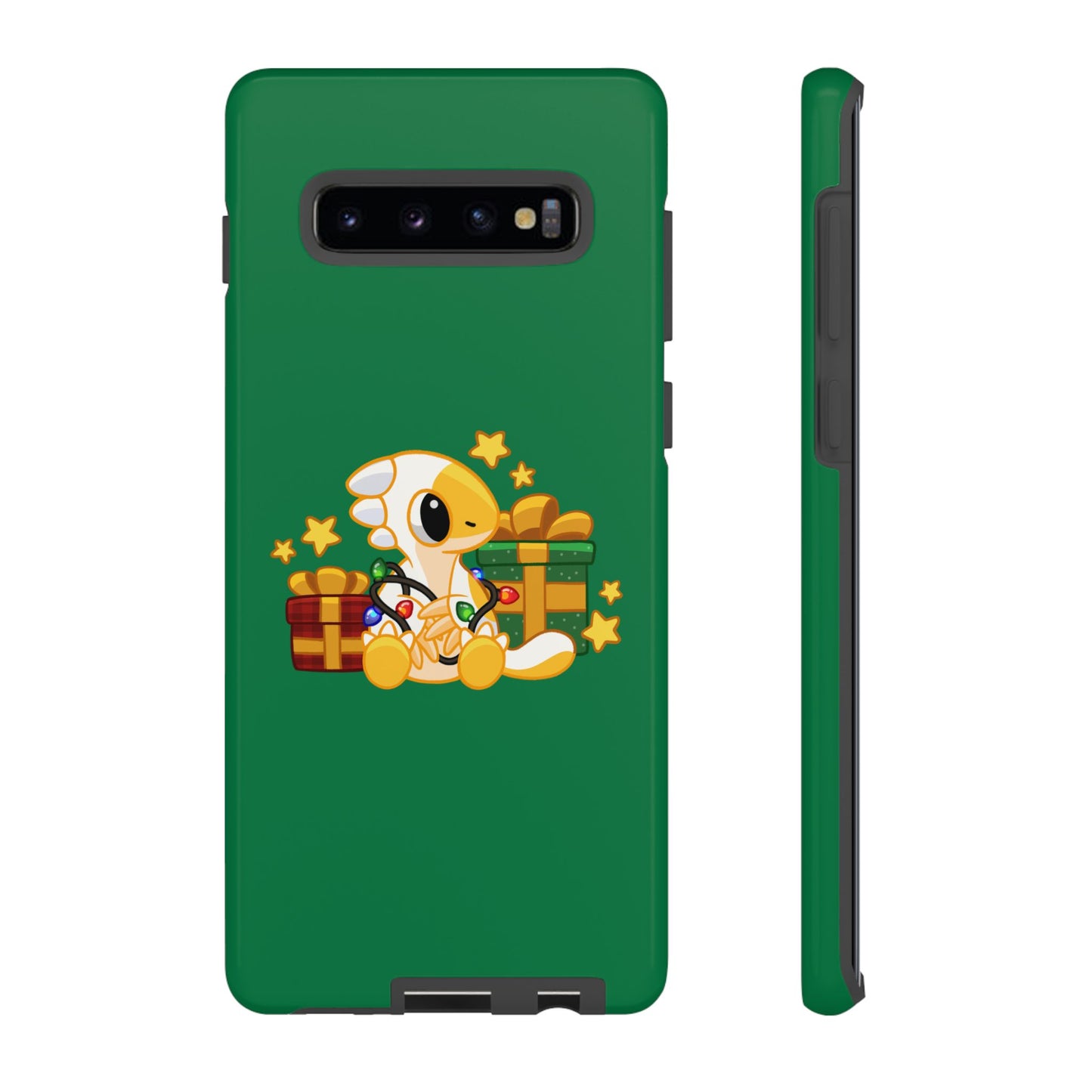 Limited Edition Scramble the Therizinosaurus Plushie Art - Phone Case