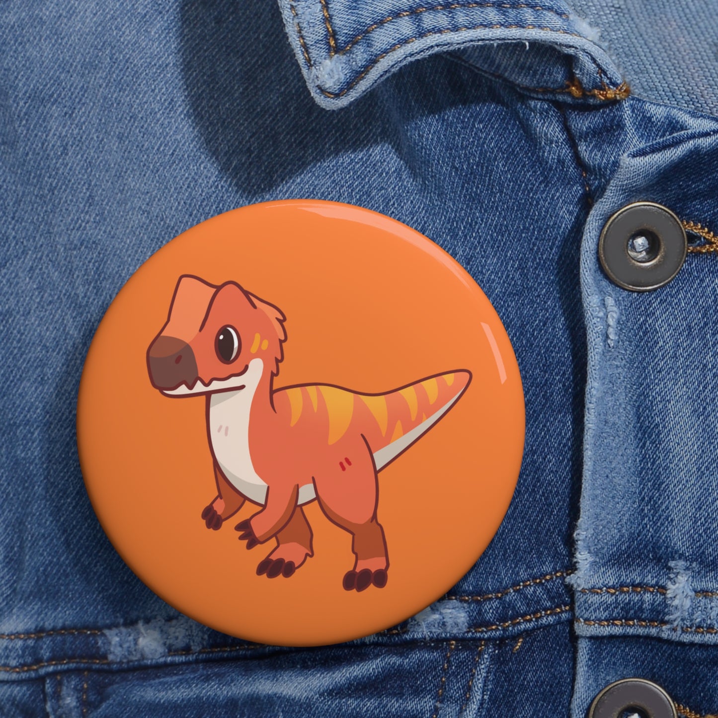 Allosaurus Pin Badge