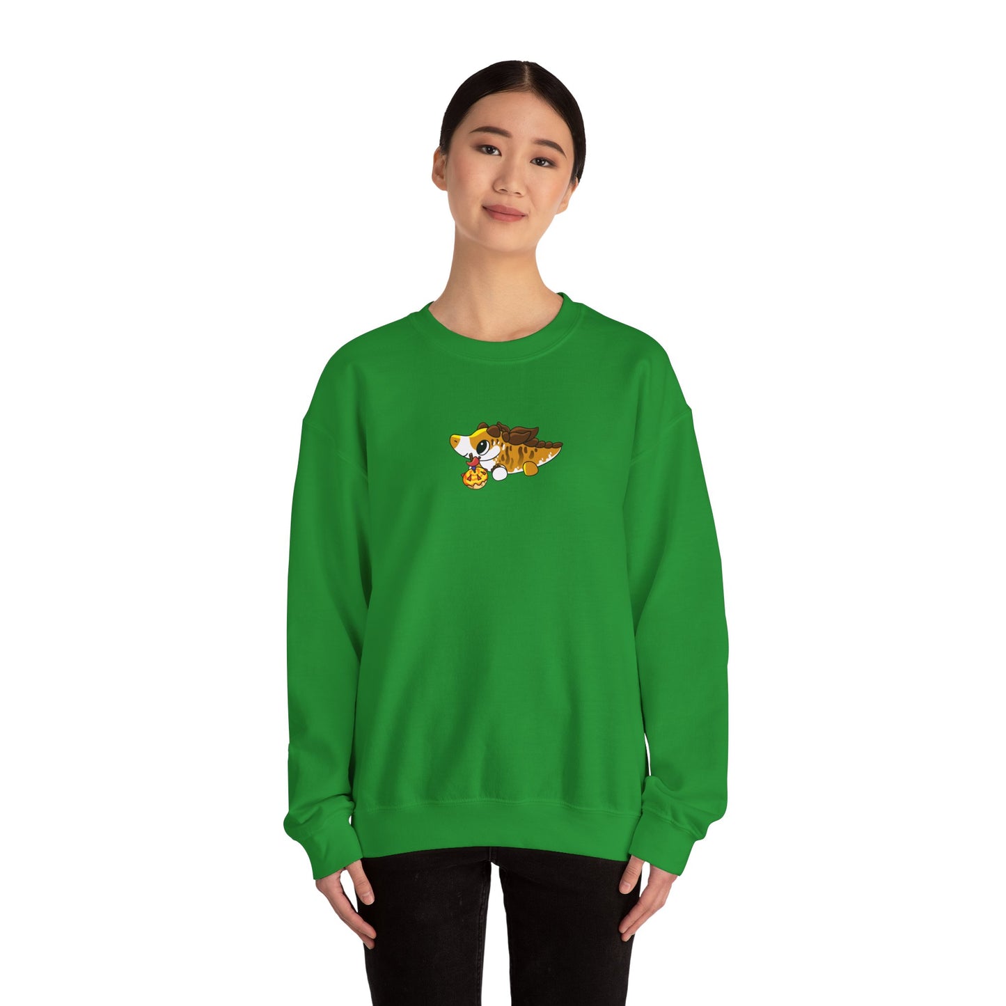Limited Edition Desmond the Desmatosuchus Plushie Art - Unisex Heavy Blend™ Crewneck Sweatshirt