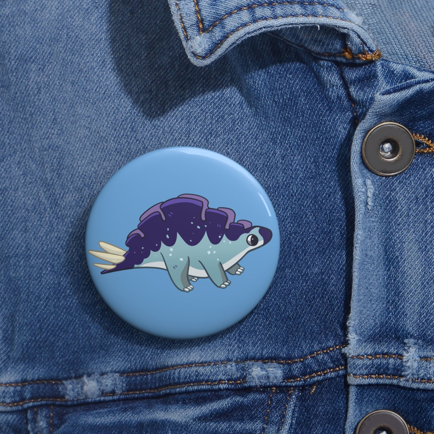 Wuerhosaurus Pin Badge