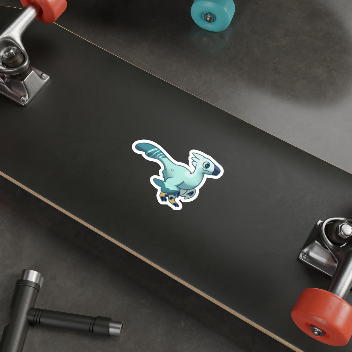 Troodon Sticker - Die-Cut Stickers