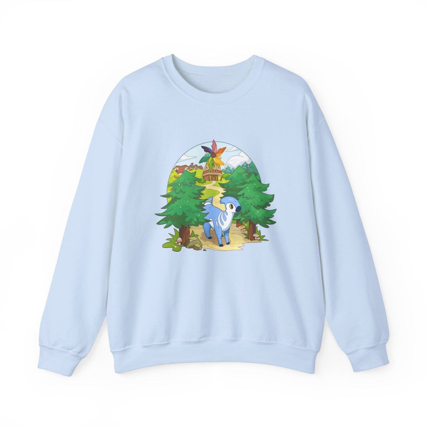 Walk by the Windmill - Unisex Heavy Blend™ Crewneck Sweatshirt