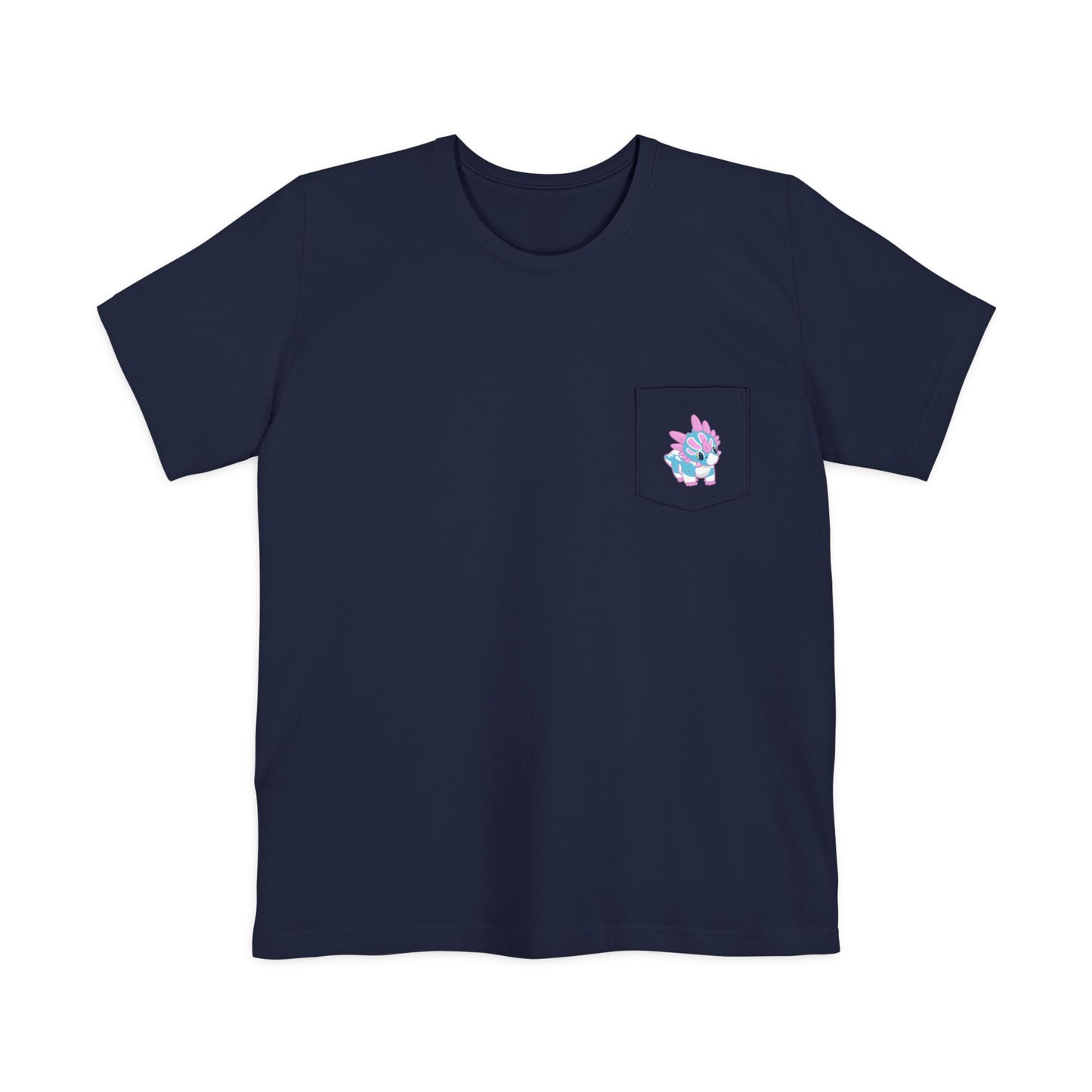 Trans Pride Styracosaurus - Unisex Pocket T-shirt