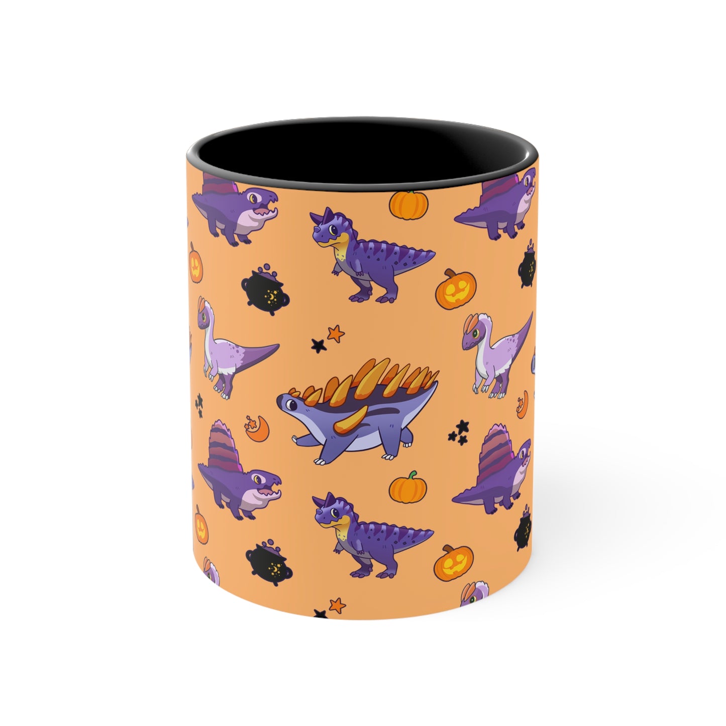 Halloween Dinos - Orange Mug