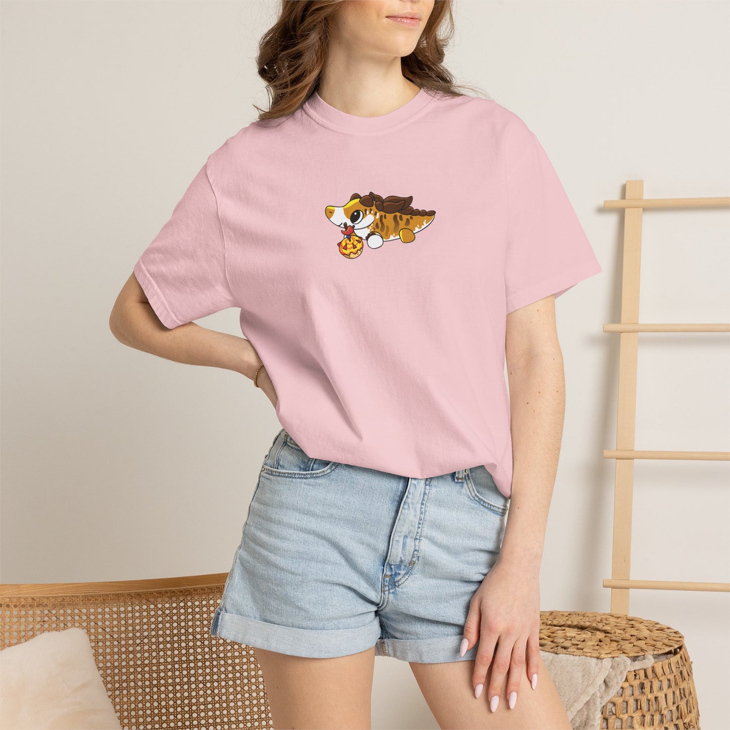 Limited Edition Desmond the Desmatosuchus Plushie Art - T-Shirt