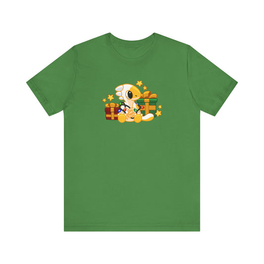 Limited Edition Scramble the Therizinosaurus Plushie Concept Art - T-Shirt (UK EDITION)