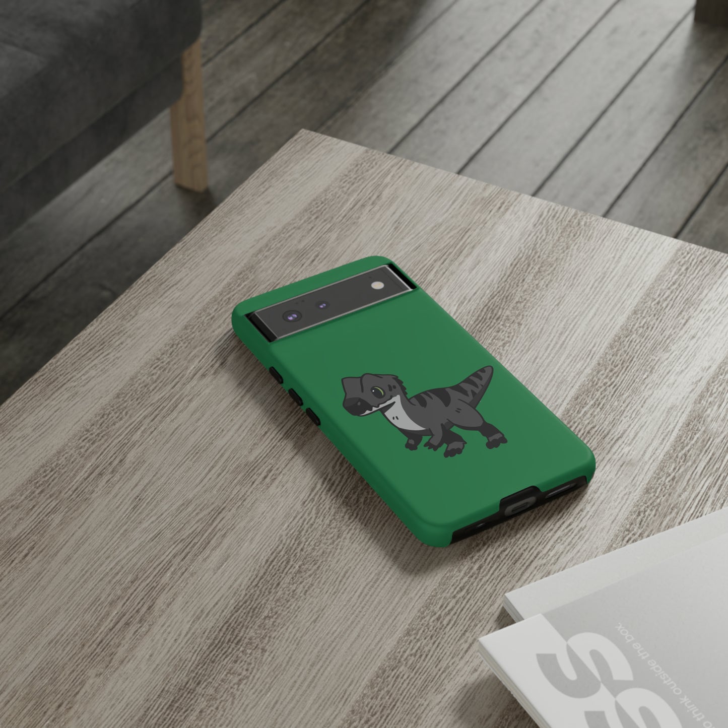 Melanistic Allosaurus - Phone Case