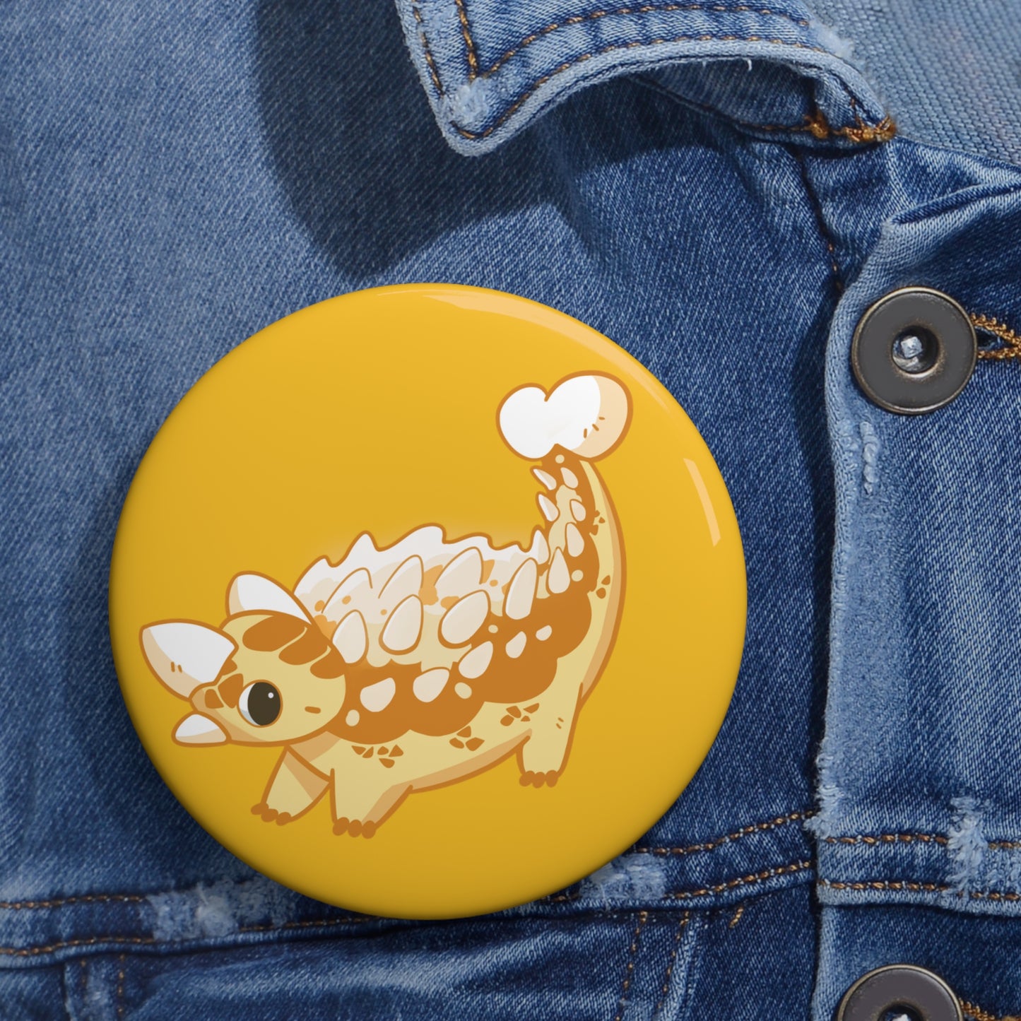 Ankylosaurus Pin Badge