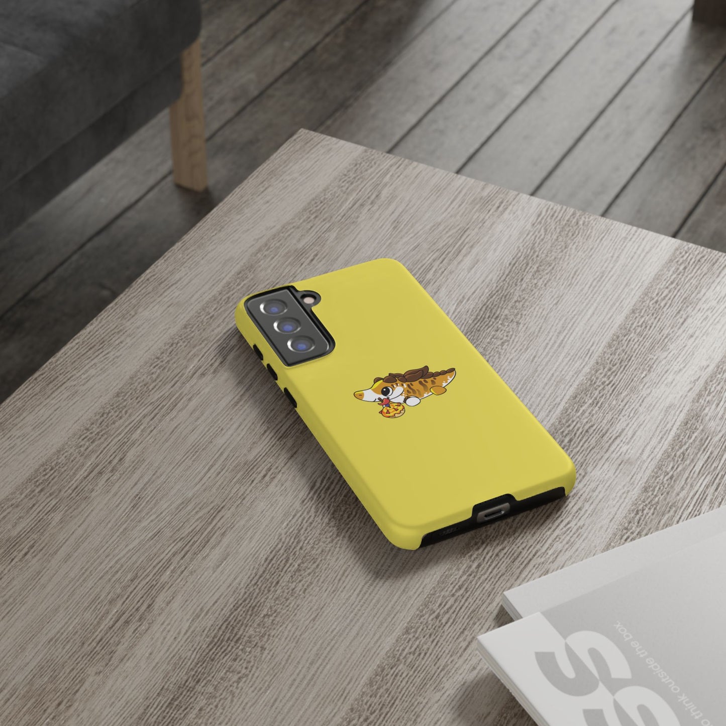 Limited Edition Desmond the Desmatosuchus Plushie Art - Phone Case