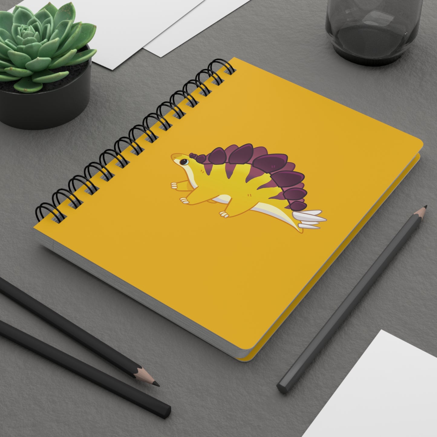 Stegosaurus Spiral Bound Journal