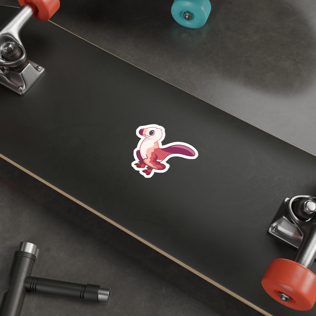 Velociraptor Sticker - Die-Cut Stickers