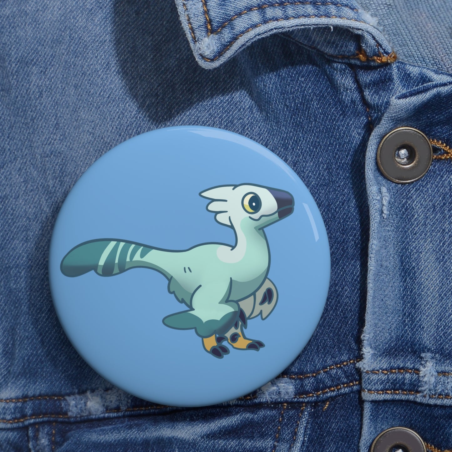 Troodon Pin Badge