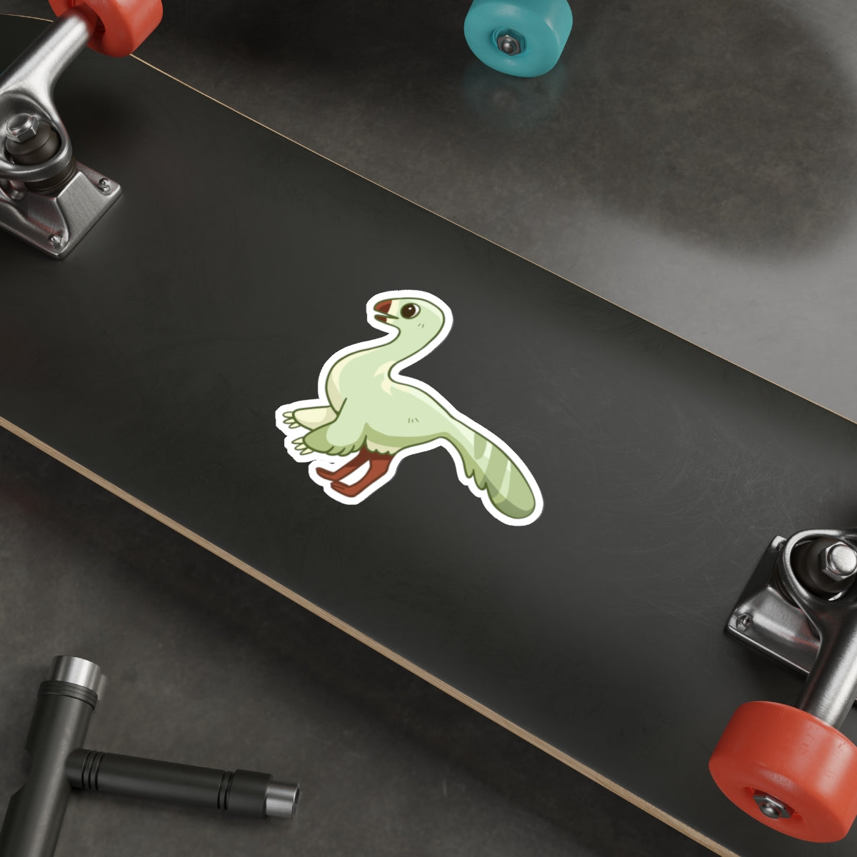 Gallimimus Sticker - Die-Cut Stickers