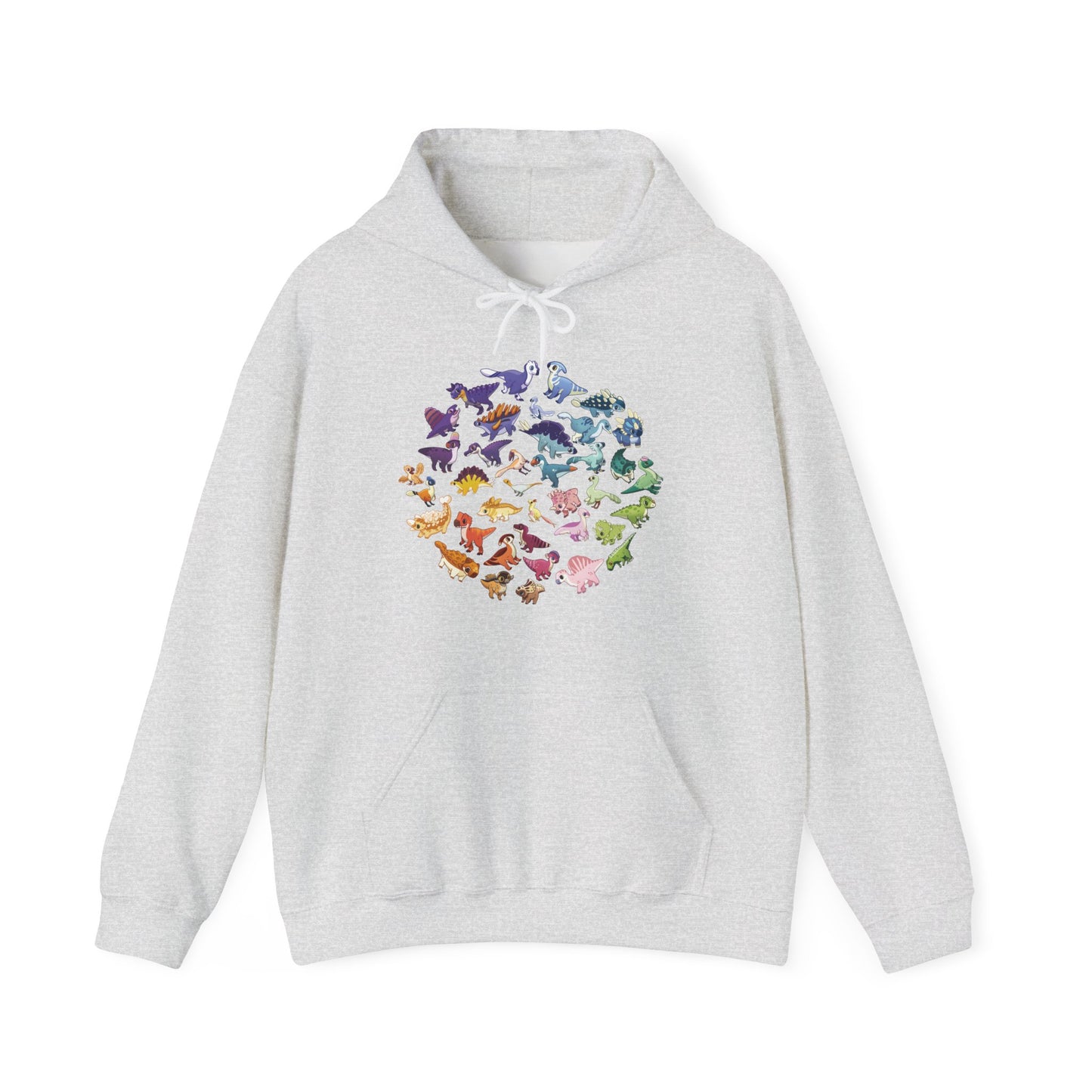 Rainbow of Dinos - Unisex Heavy Blend™ Hooded Sweatshirt