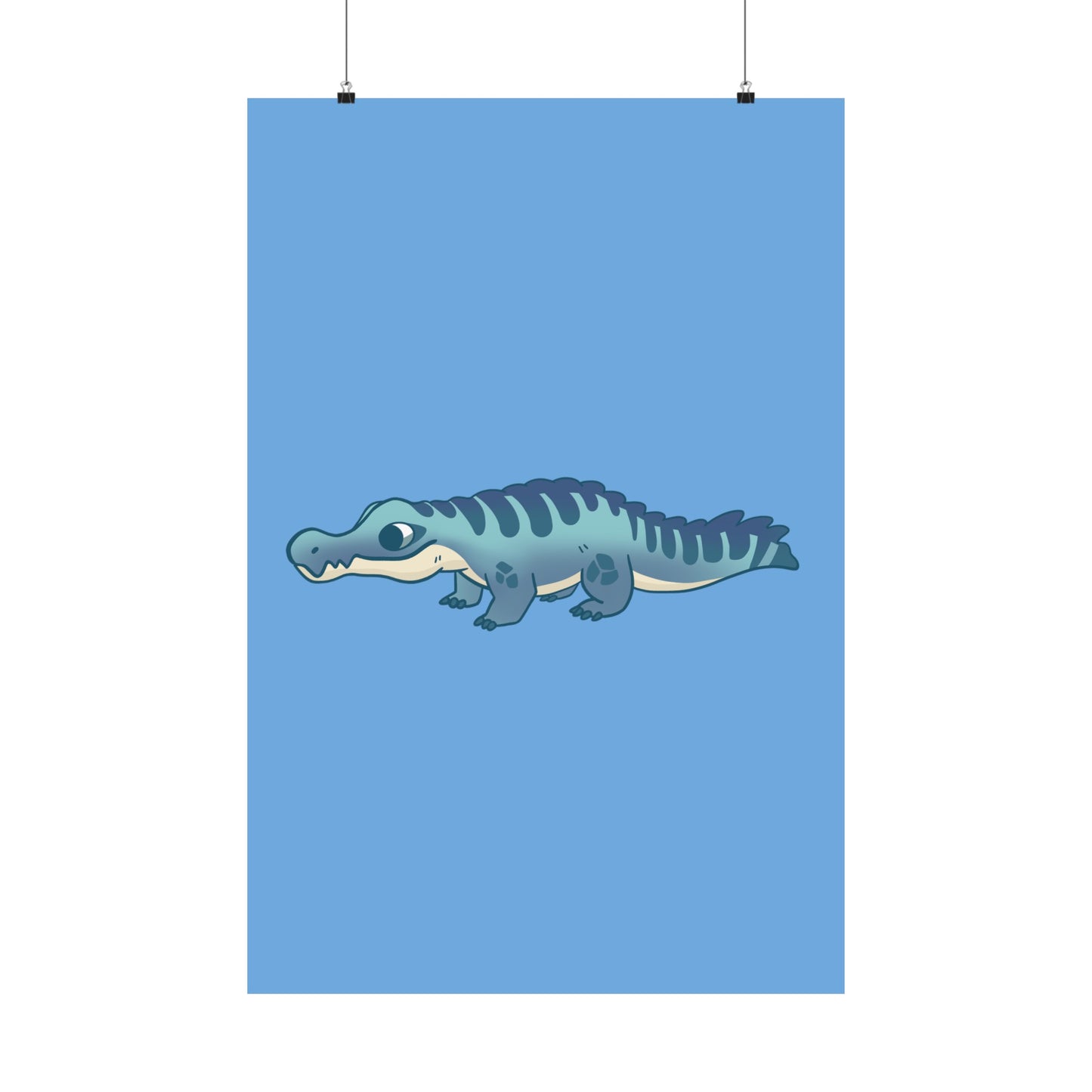 Sarcosuchus Matte Poster