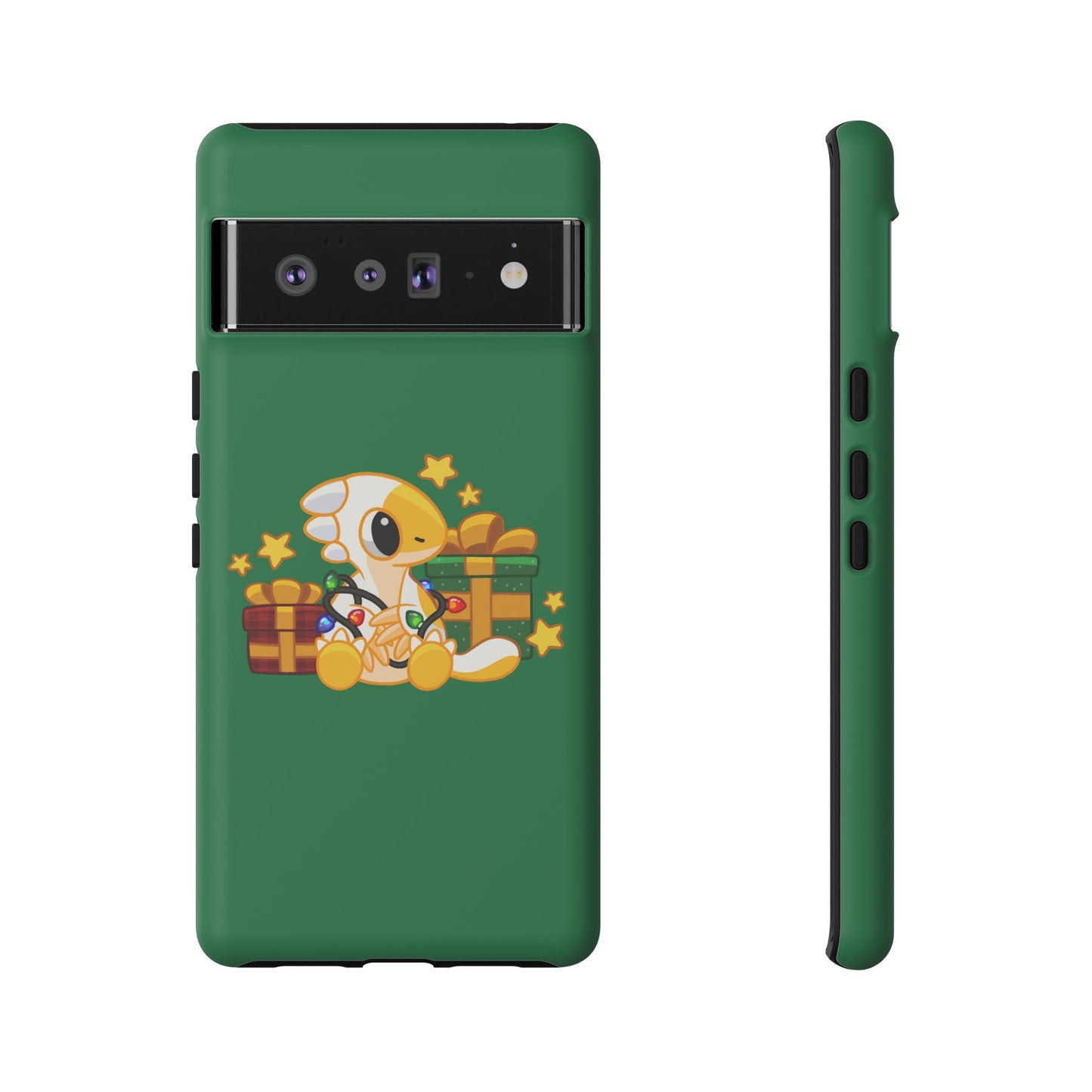 Limited Edition Scramble the Therizinosaurus Plushie Art - Phone Case