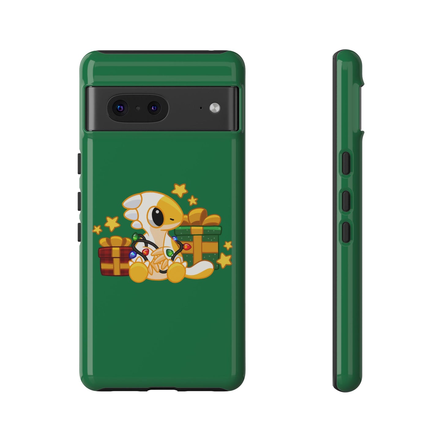 Limited Edition Scramble the Therizinosaurus Plushie Art - Phone Case