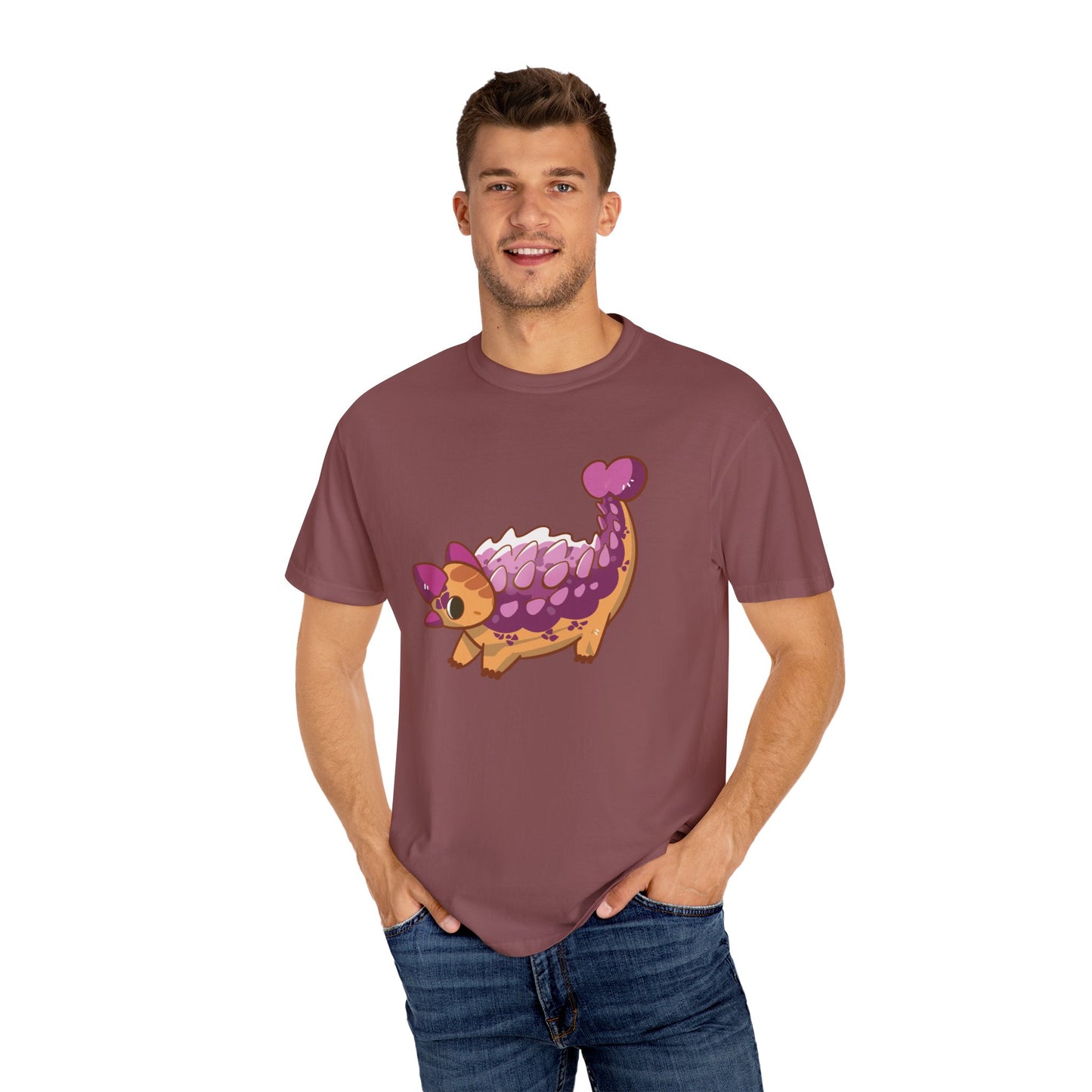 Lesbian Pride Ankylosaurus T-Shirt