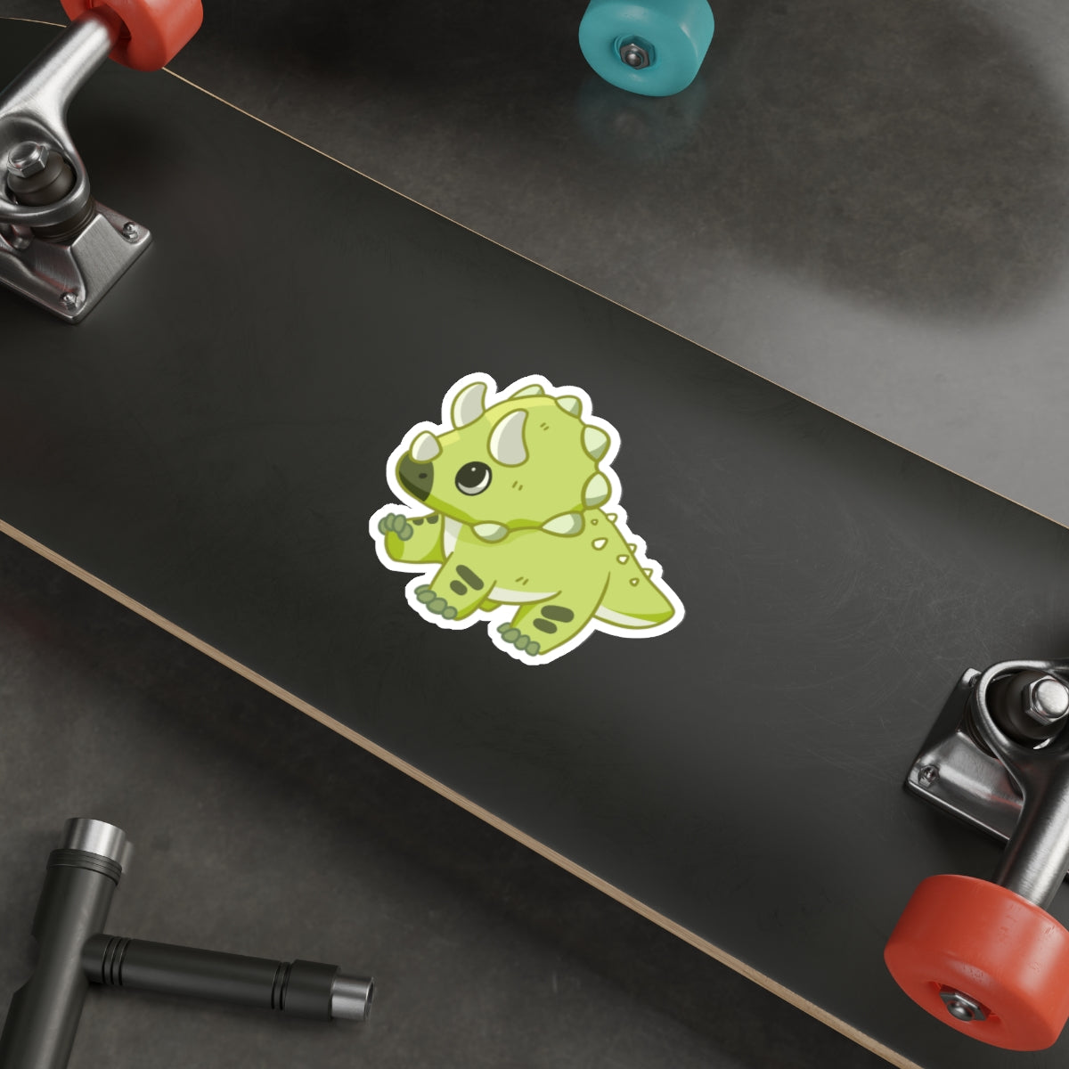 Triceratops Sticker - Die-Cut Stickers