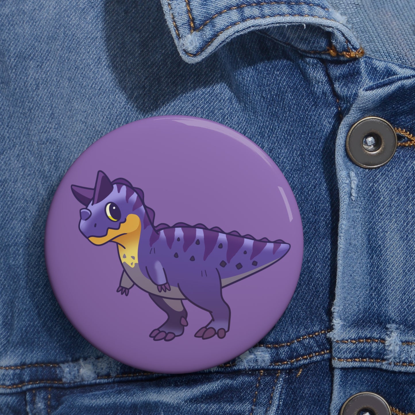 Carnotaurus Pin Badge