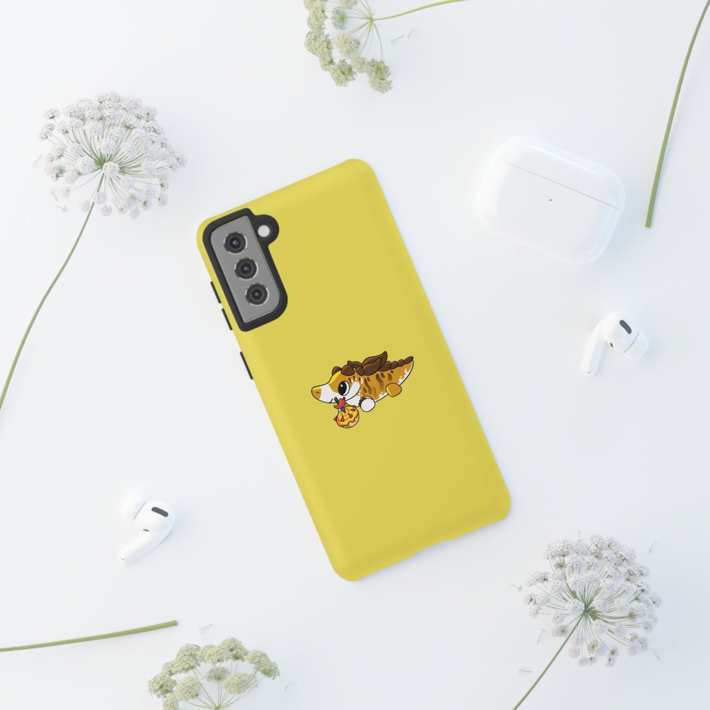 Limited Edition Desmond the Desmatosuchus Plushie Art - Phone Case