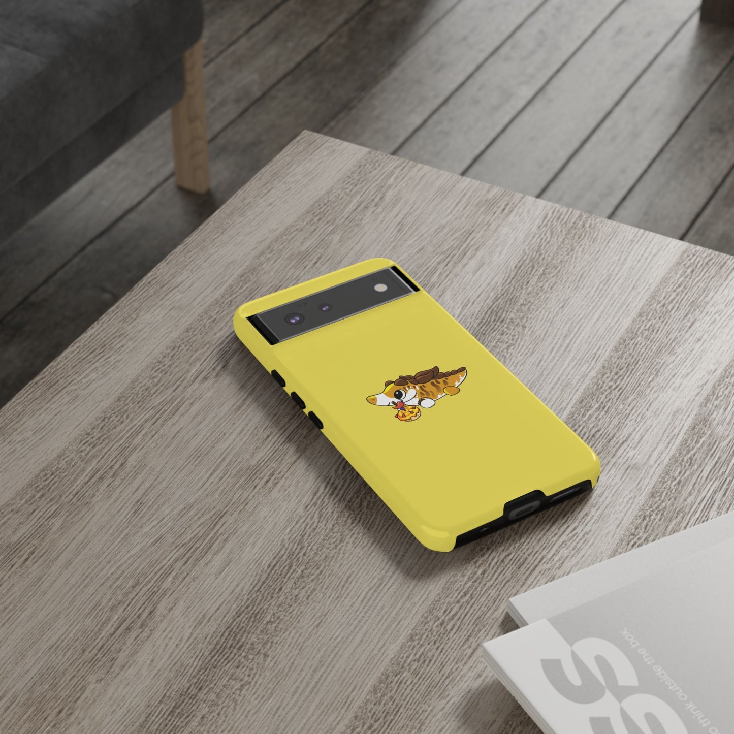 Limited Edition Desmond the Desmatosuchus Plushie Art - Phone Case
