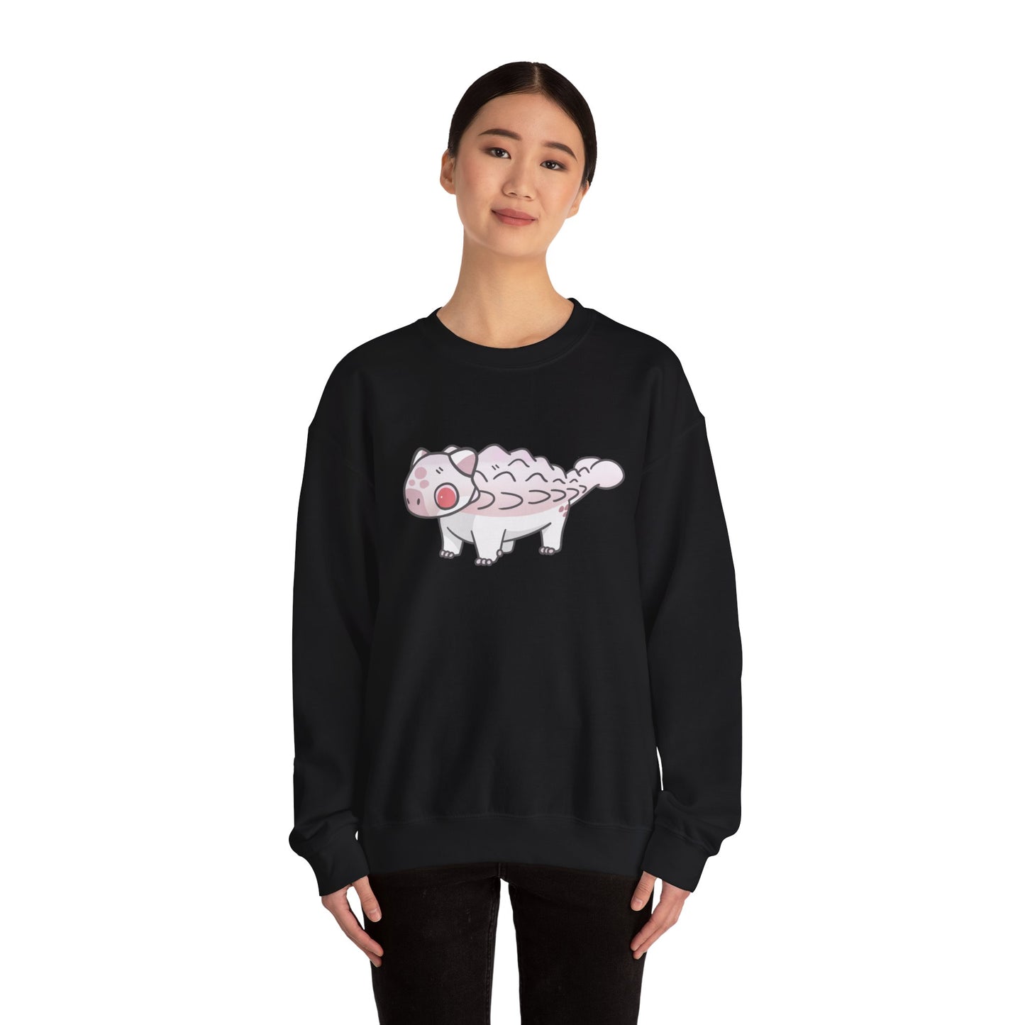 Albino Pinacosaurus - Unisex Heavy Blend™ Crewneck Sweatshirt