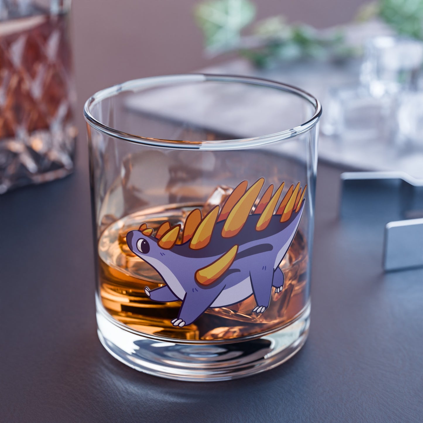 Retro Collectible Glass - Kentrosaurus