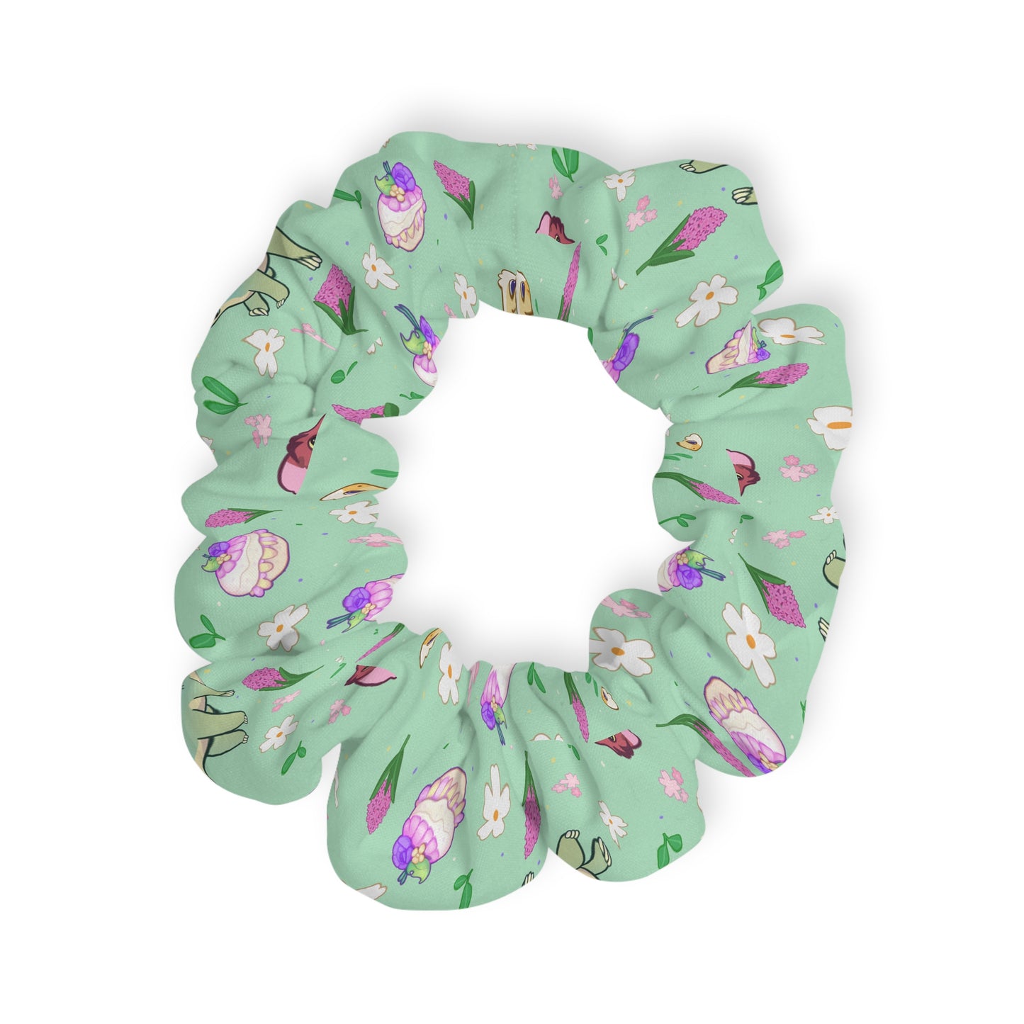 Spring Dinos - Scrunchie