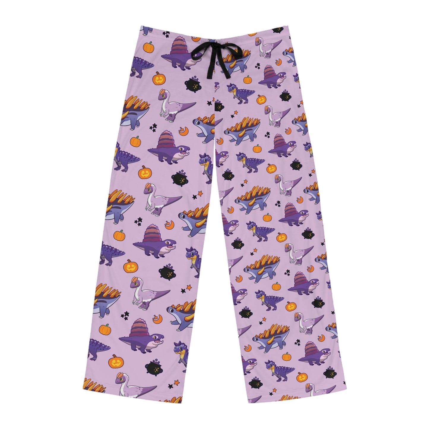 Halloween Dinos - Purple Men's Pajama Pants