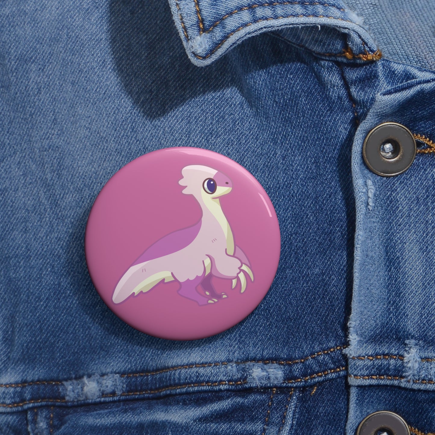 Therizinosaurus Pin Badge