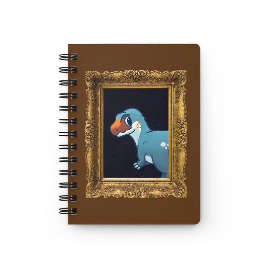 Megalo with a Pearl Earring - Spiral Bound Journal