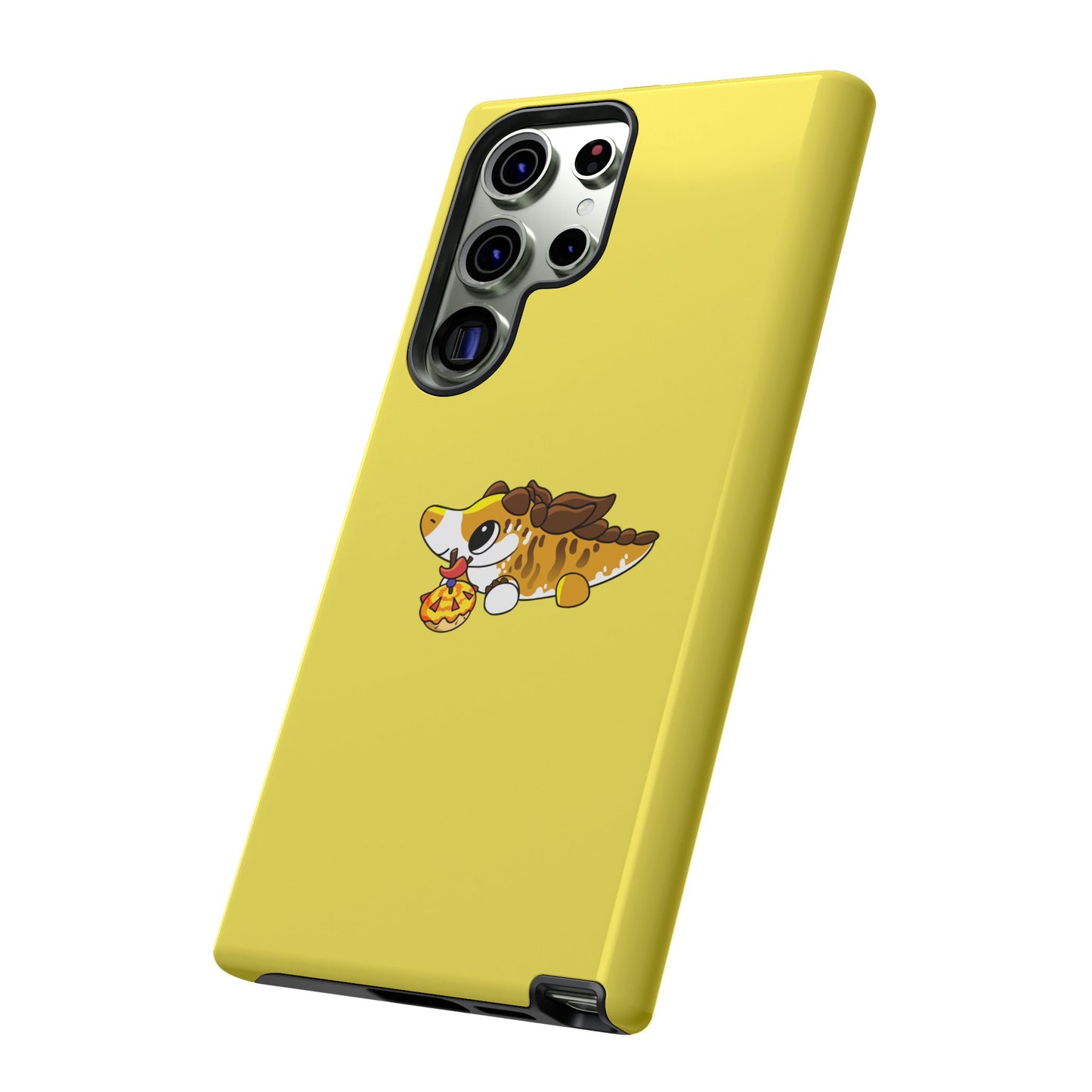 Limited Edition Desmond the Desmatosuchus Plushie Art - Phone Case