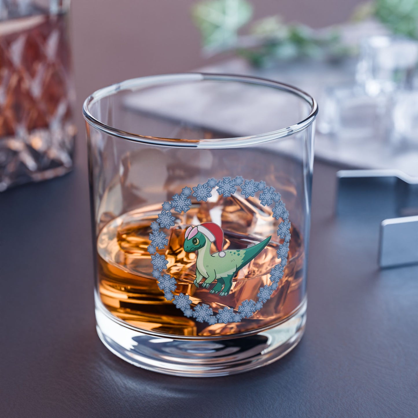Holiday Retro Collectible Glass - Dilophosaurus