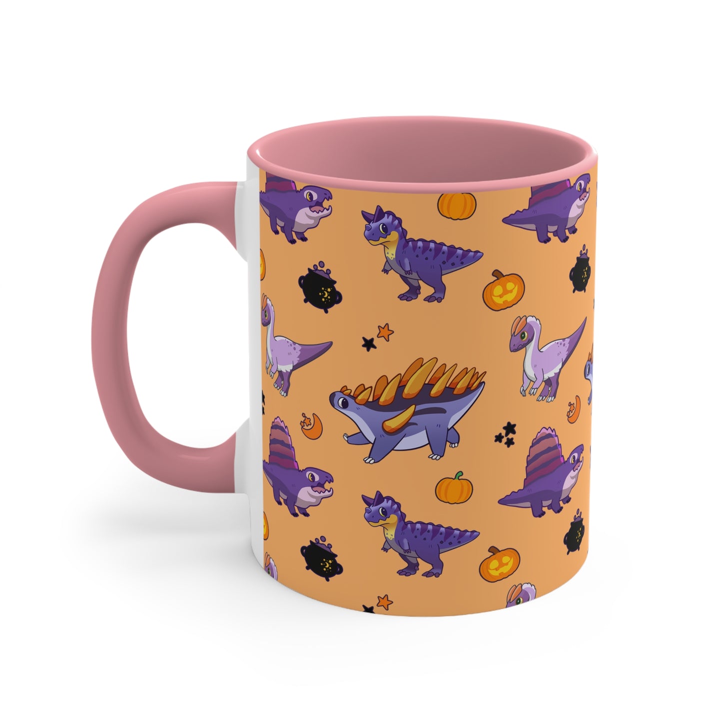 Halloween Dinos - Orange Mug
