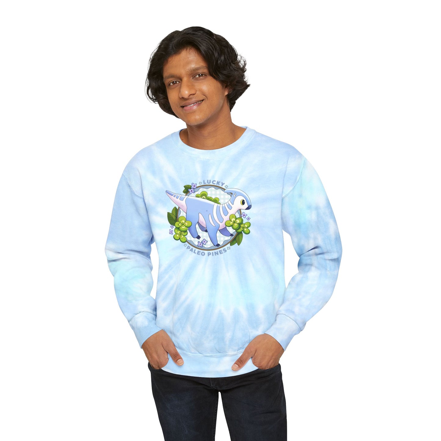 Triassea Lucky - Unisex Tie-Dye Sweatshirt