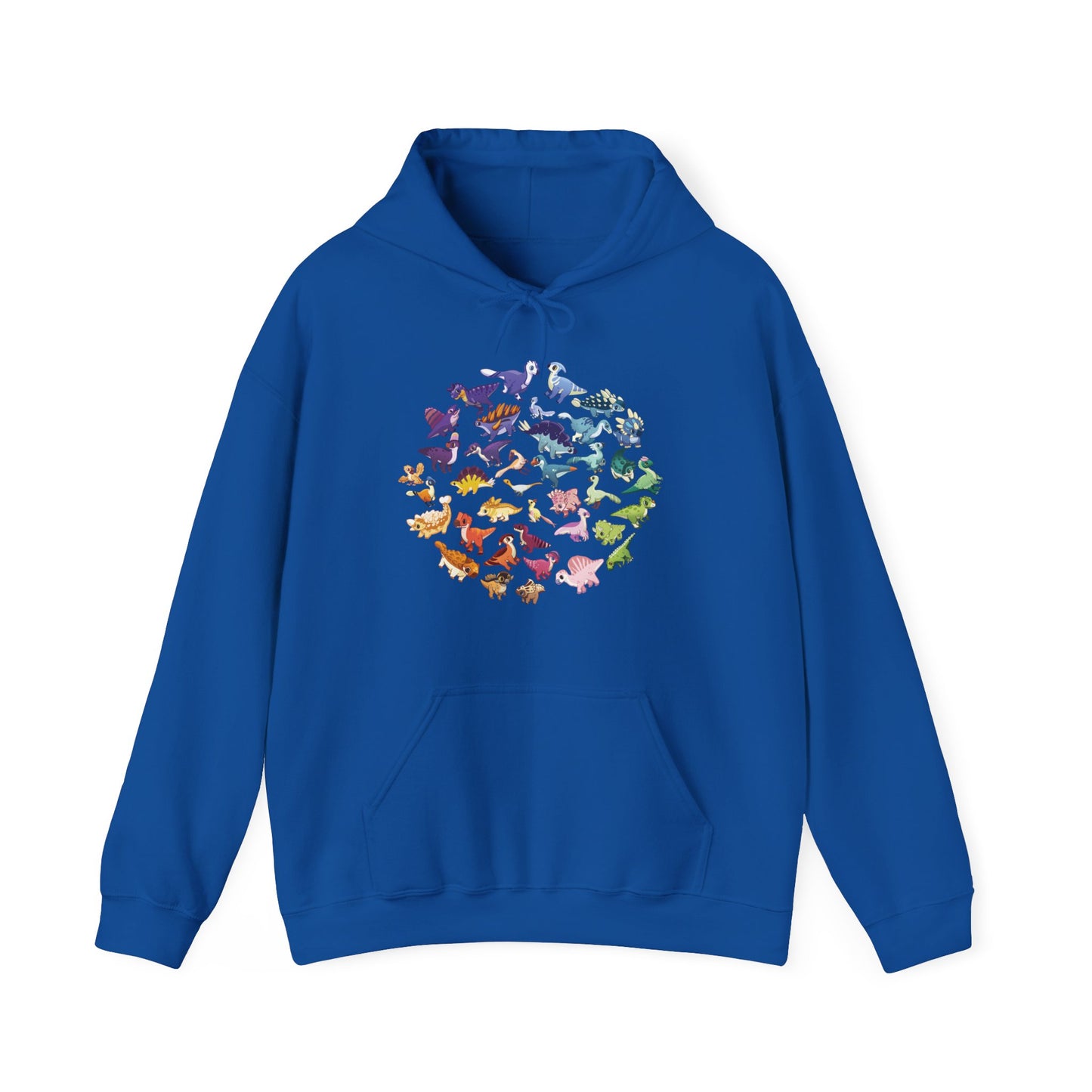 Rainbow of Dinos - Unisex Heavy Blend™ Hooded Sweatshirt