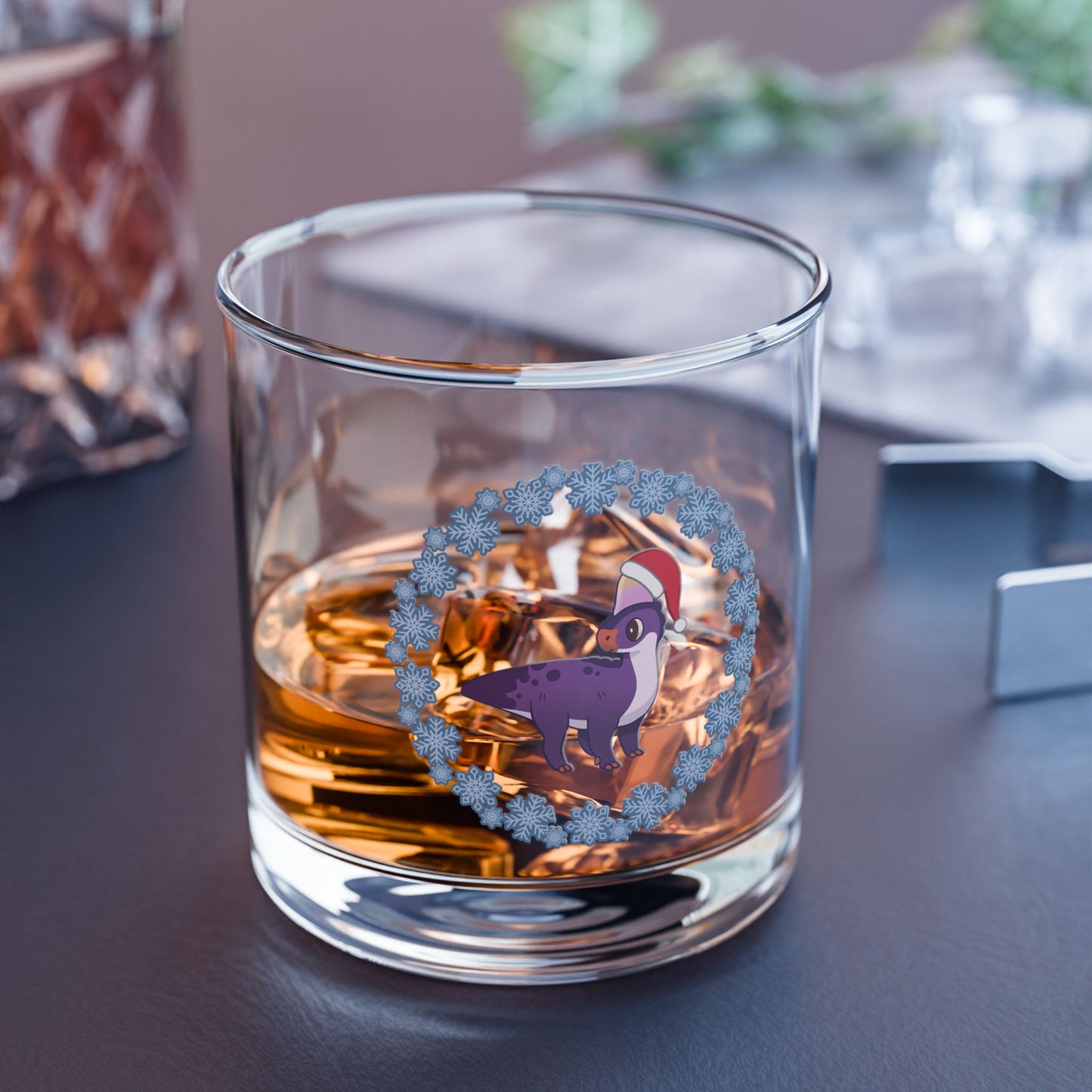 Holiday Retro Collectible Glass - Corythosaurus
