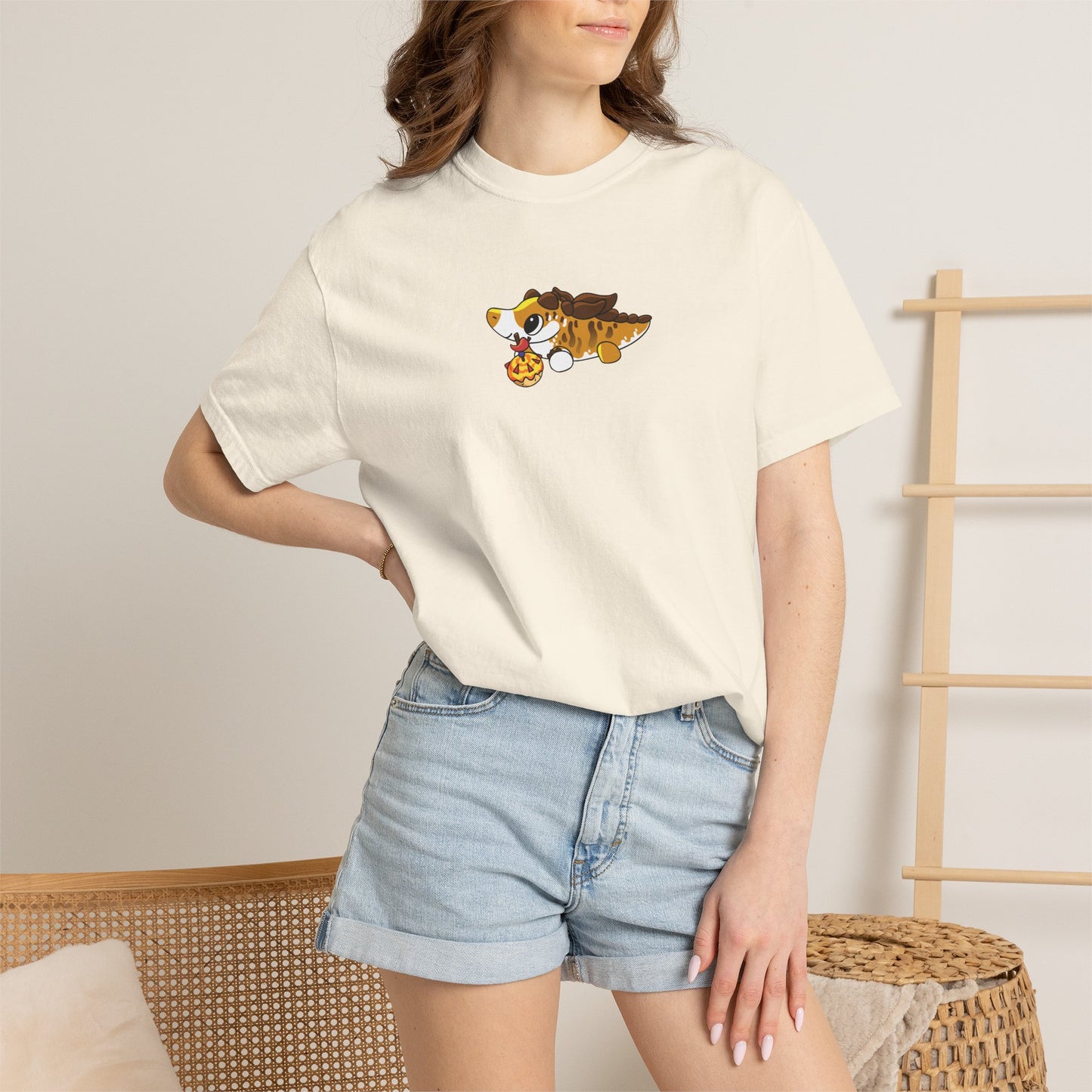 Limited Edition Desmond the Desmatosuchus Plushie Art - T-Shirt