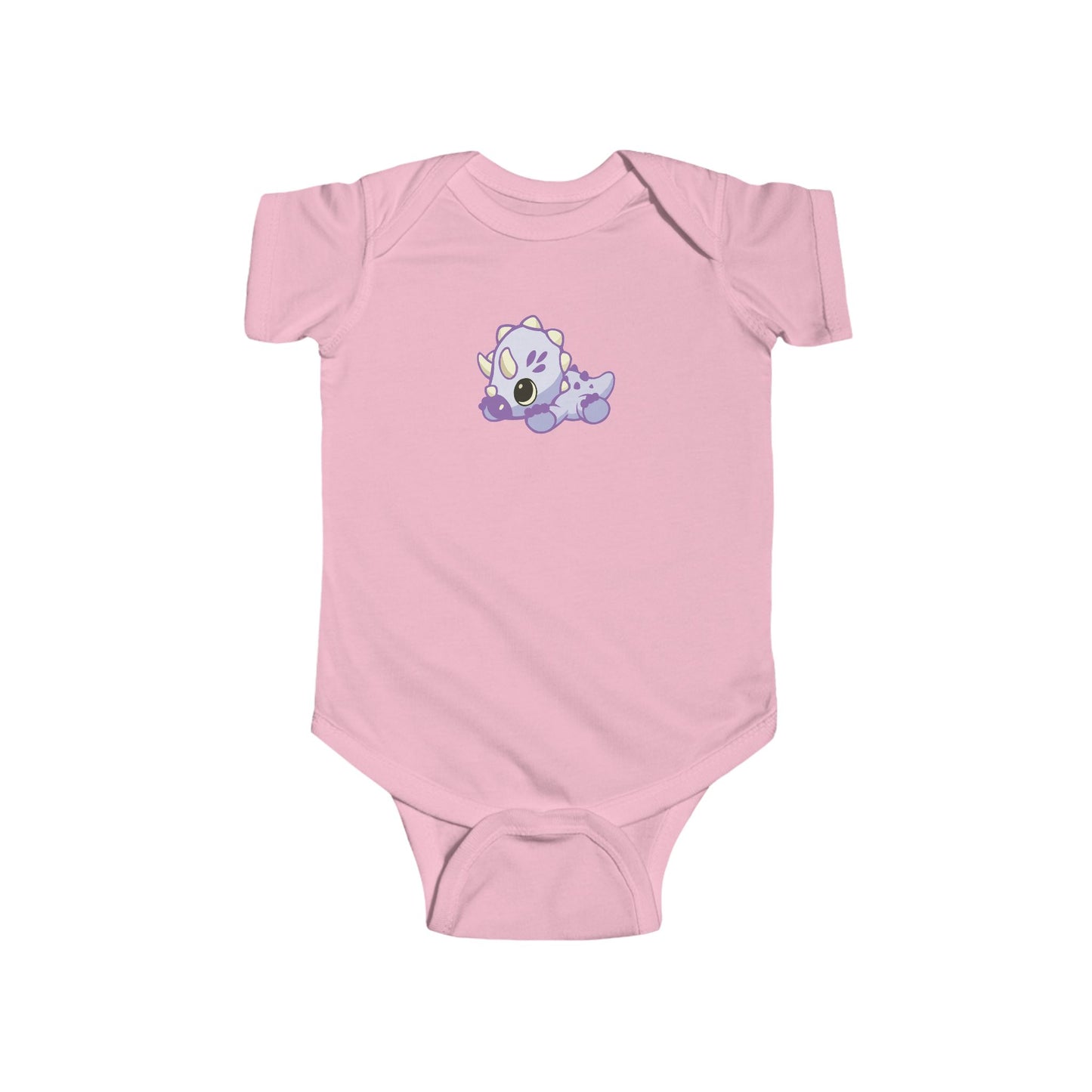 Baby Triceratops Baby Bodysuit