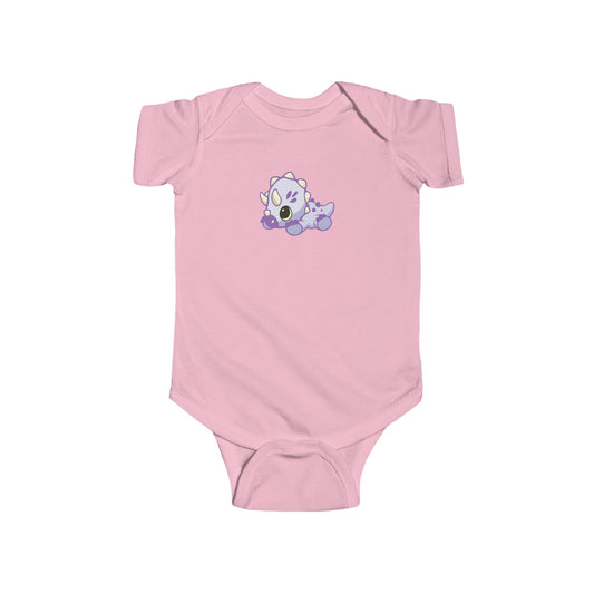 Baby Triceratops Baby Bodysuit