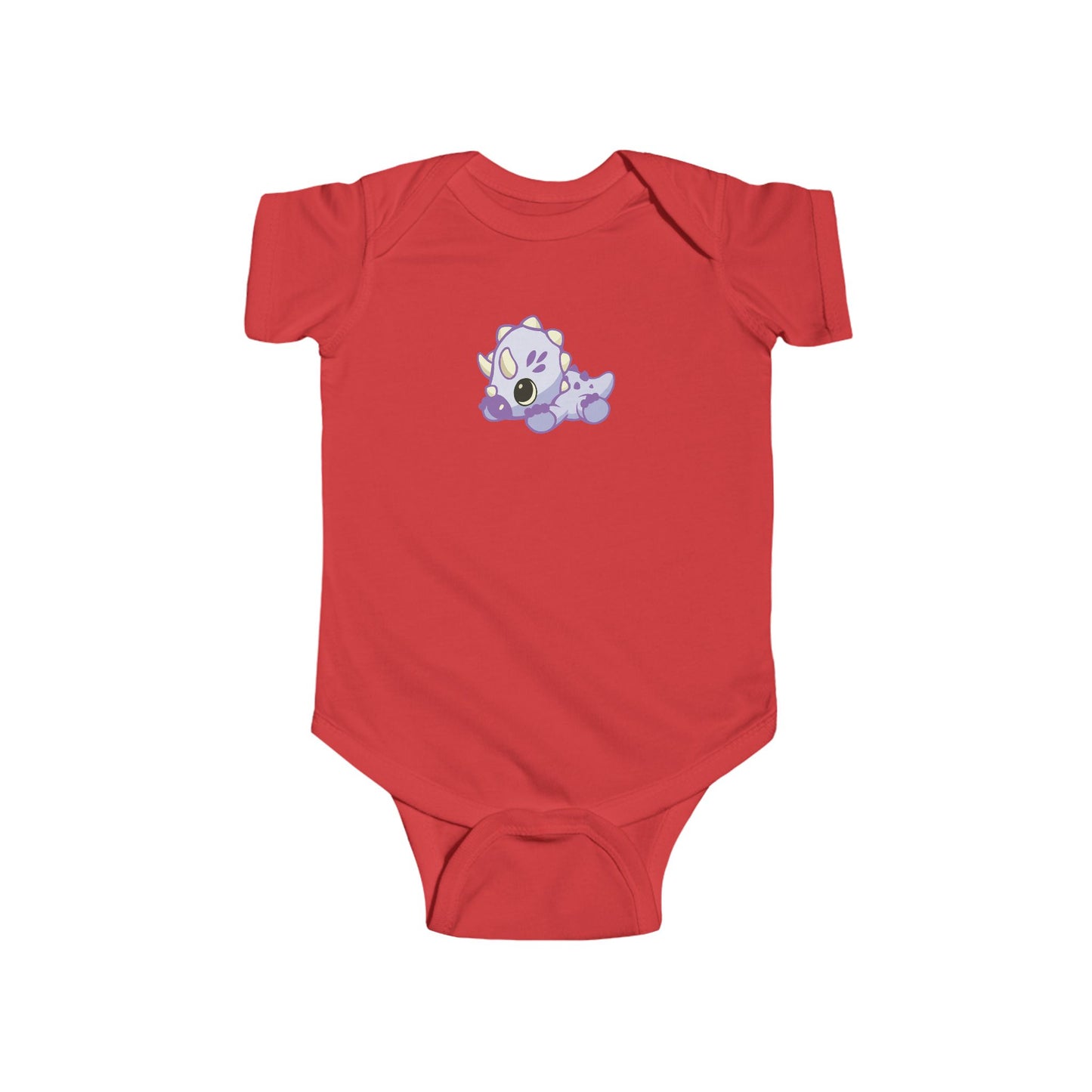 Baby Triceratops Baby Bodysuit