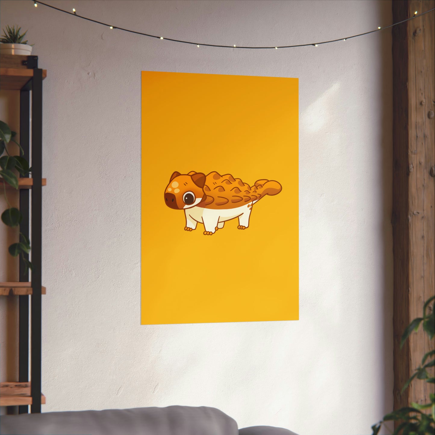 Pinacosaurus Matte Poster