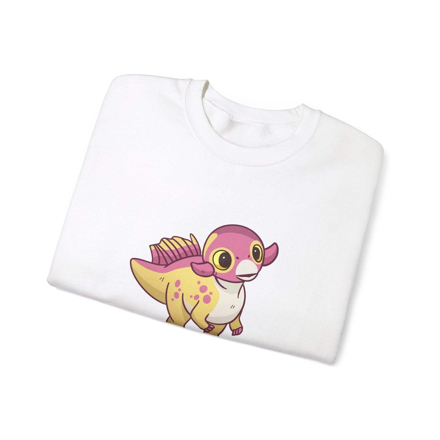 Peach Psittacosaurus - Unisex Heavy Blend™ Crewneck Sweatshirt