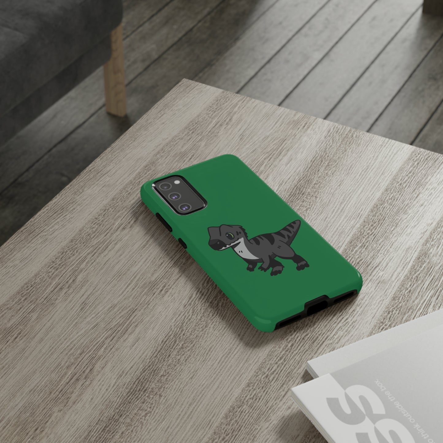 Melanistic Allosaurus - Phone Case